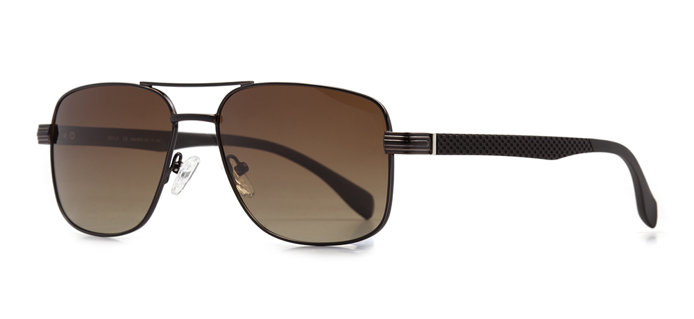 BENX SUNGLASSES Sunglasses Teenage,Adult Man Rectangular Full-Rimmed Metal Polarize BXGÜNŞ 8034.57-C.30